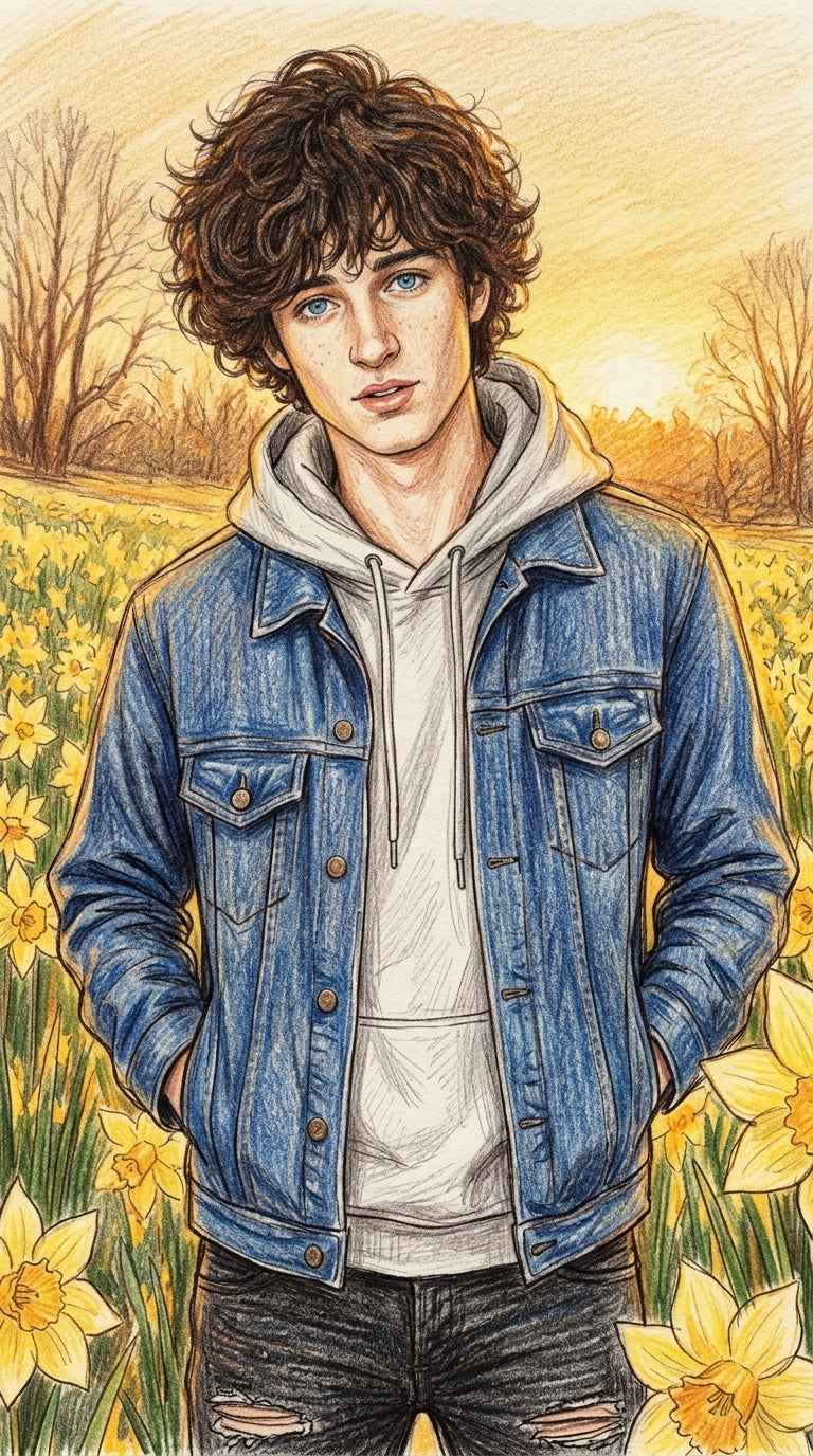 Blue, a character from the Where We Belong series by Sam Whatley