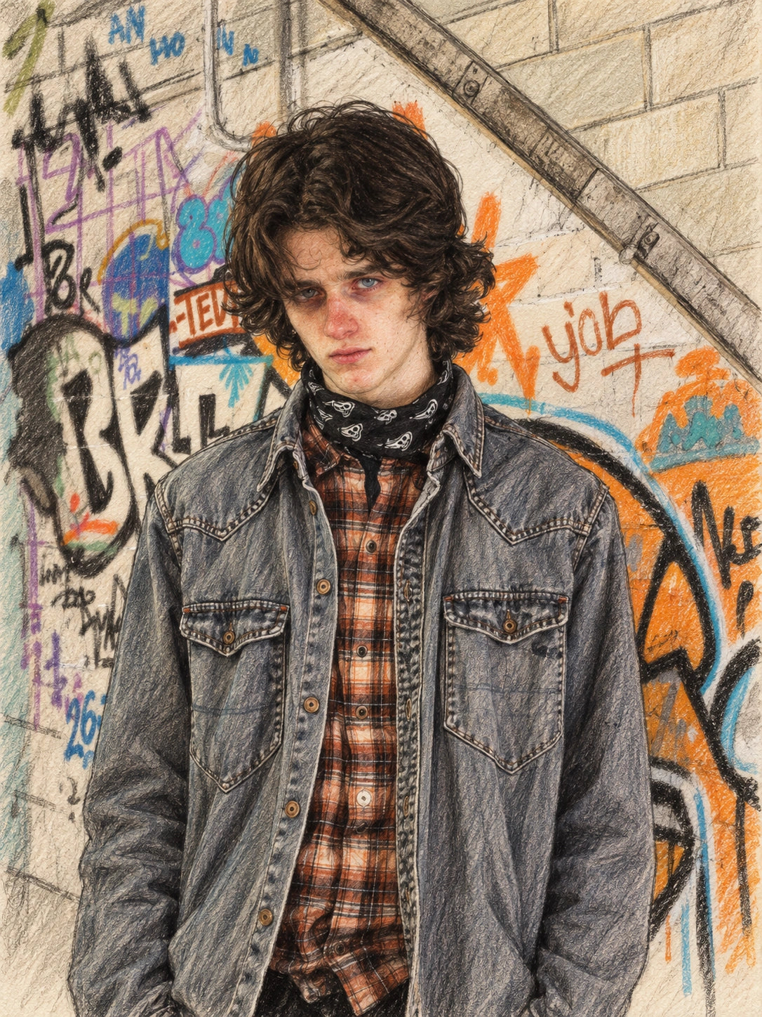 Bailey, a character from the What Remains series by Sam Whatley