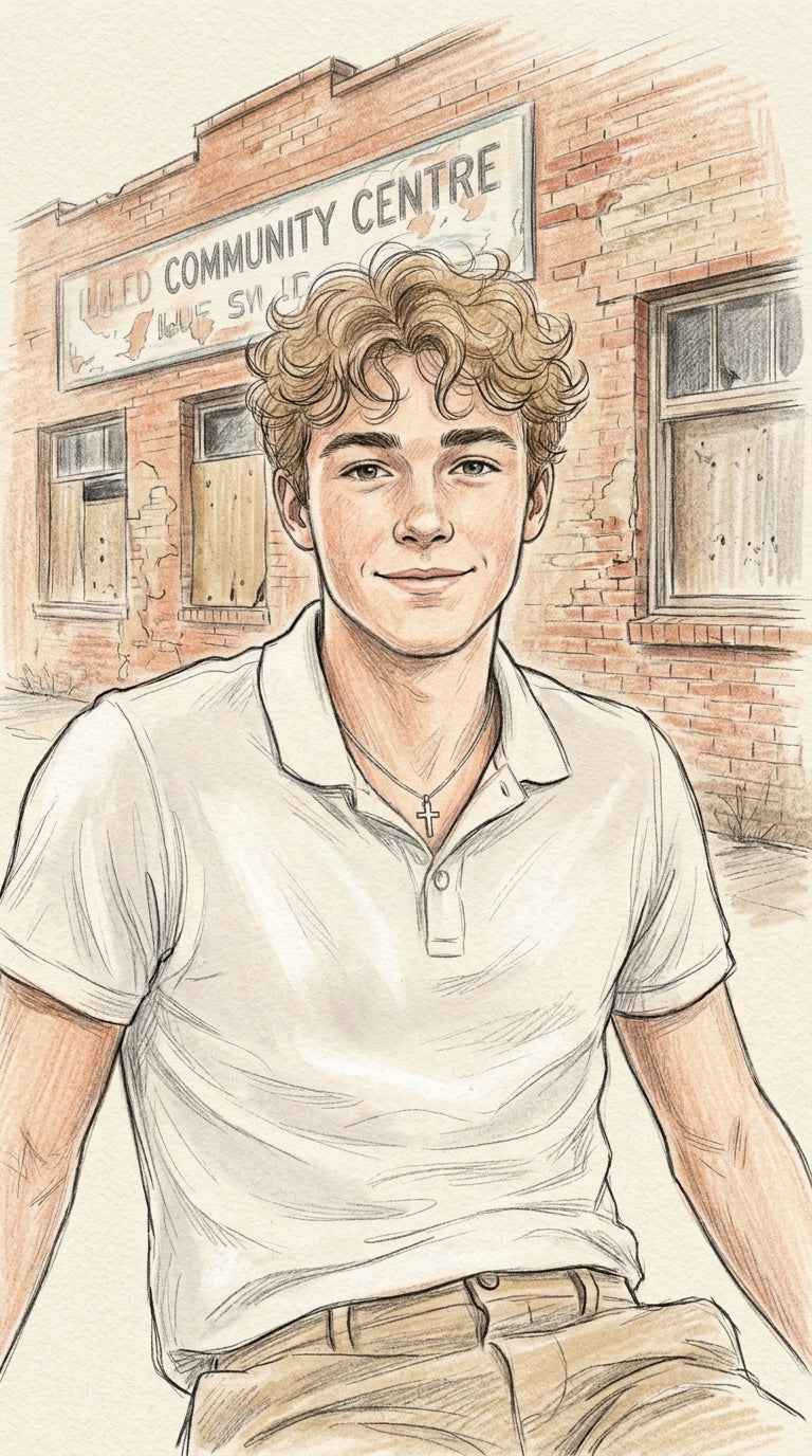 Elias, a character from The Boys Who Broke The Script by Sam Whatley