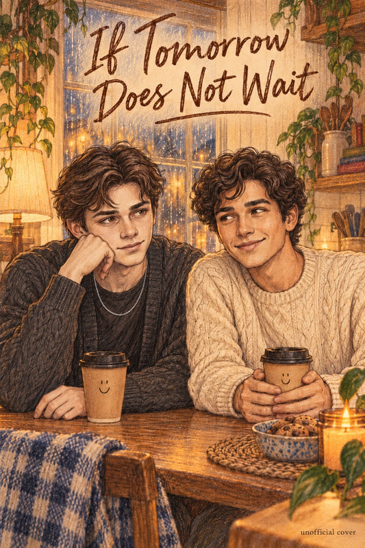 If Tomorrow Does Not Wait by Sam Whatley, an upper YA contemporary book cover