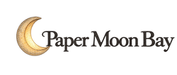 Paper Moon Bay logo, a paper moon crescent beside the site wordmark