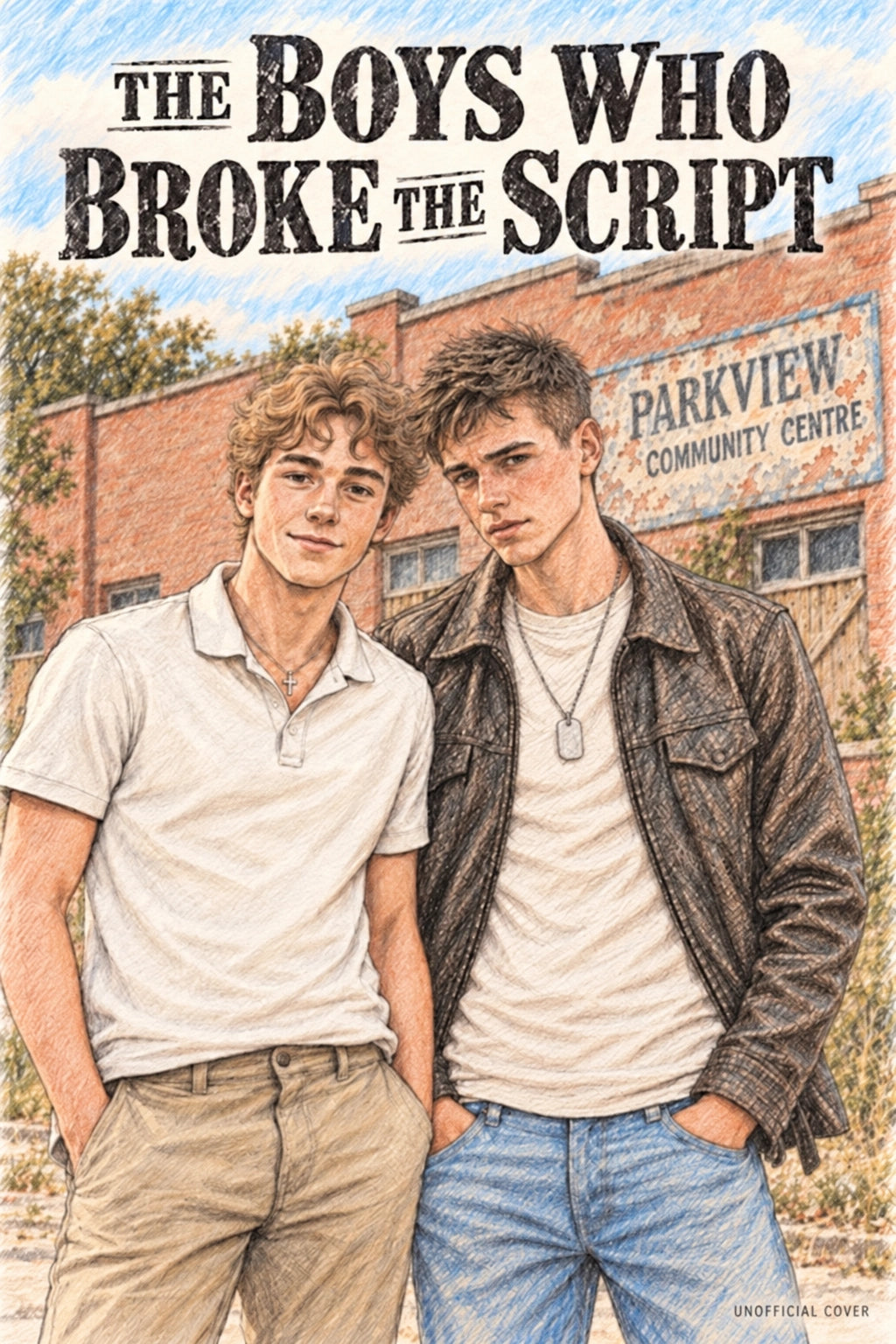 The Boys Who Broke The Script by Sam Whatley, a YA political thriller book cover